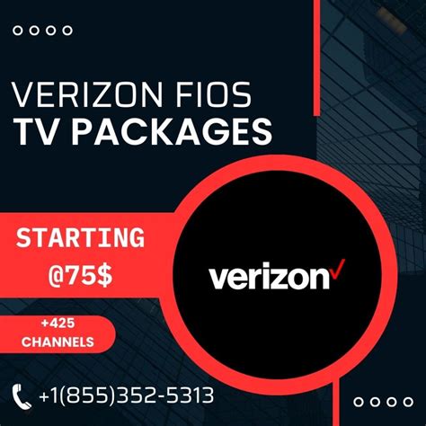 verizon fios tv packages prices.